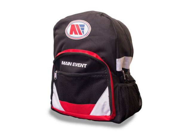 Main Event Boxing Sports Gear Kit Gym Bag Backpack Black